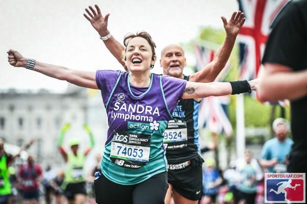 runner on route london