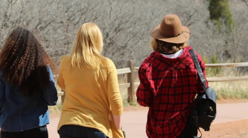 Women walking