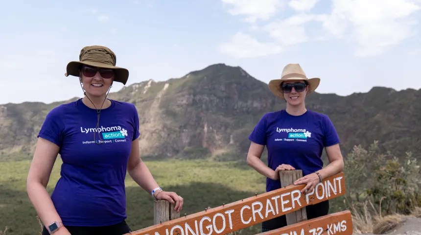 Kenya Trekkers at summit