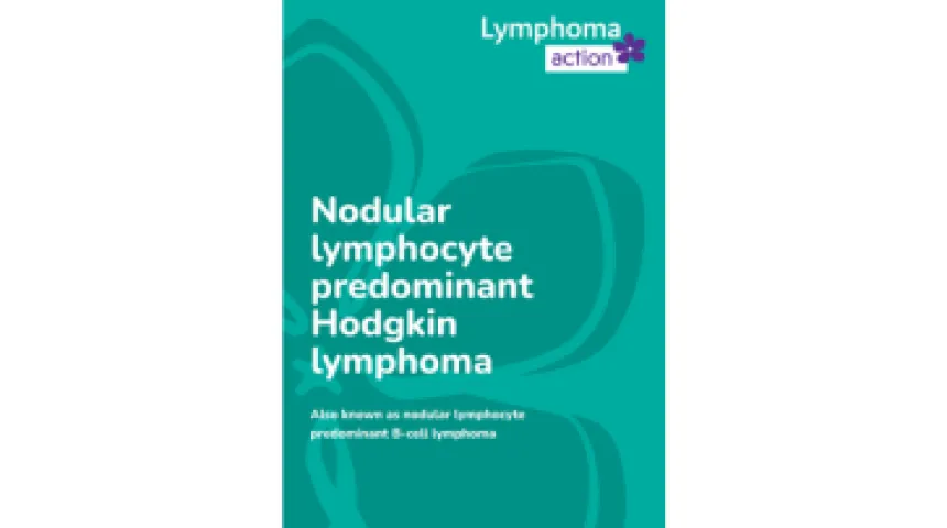 Image of the teal cover of our NLPHL book with a periwinkle on the front. 